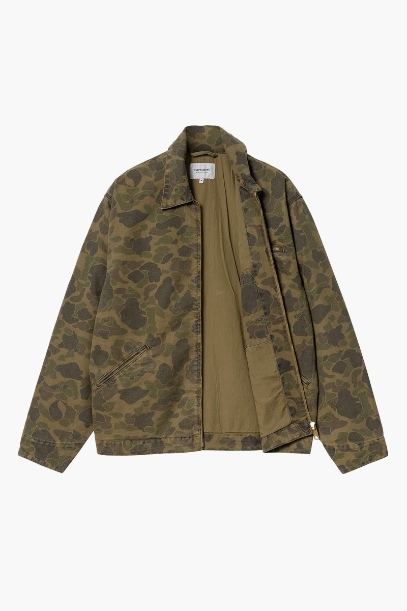 Duck detroit jacket camo Green/office green