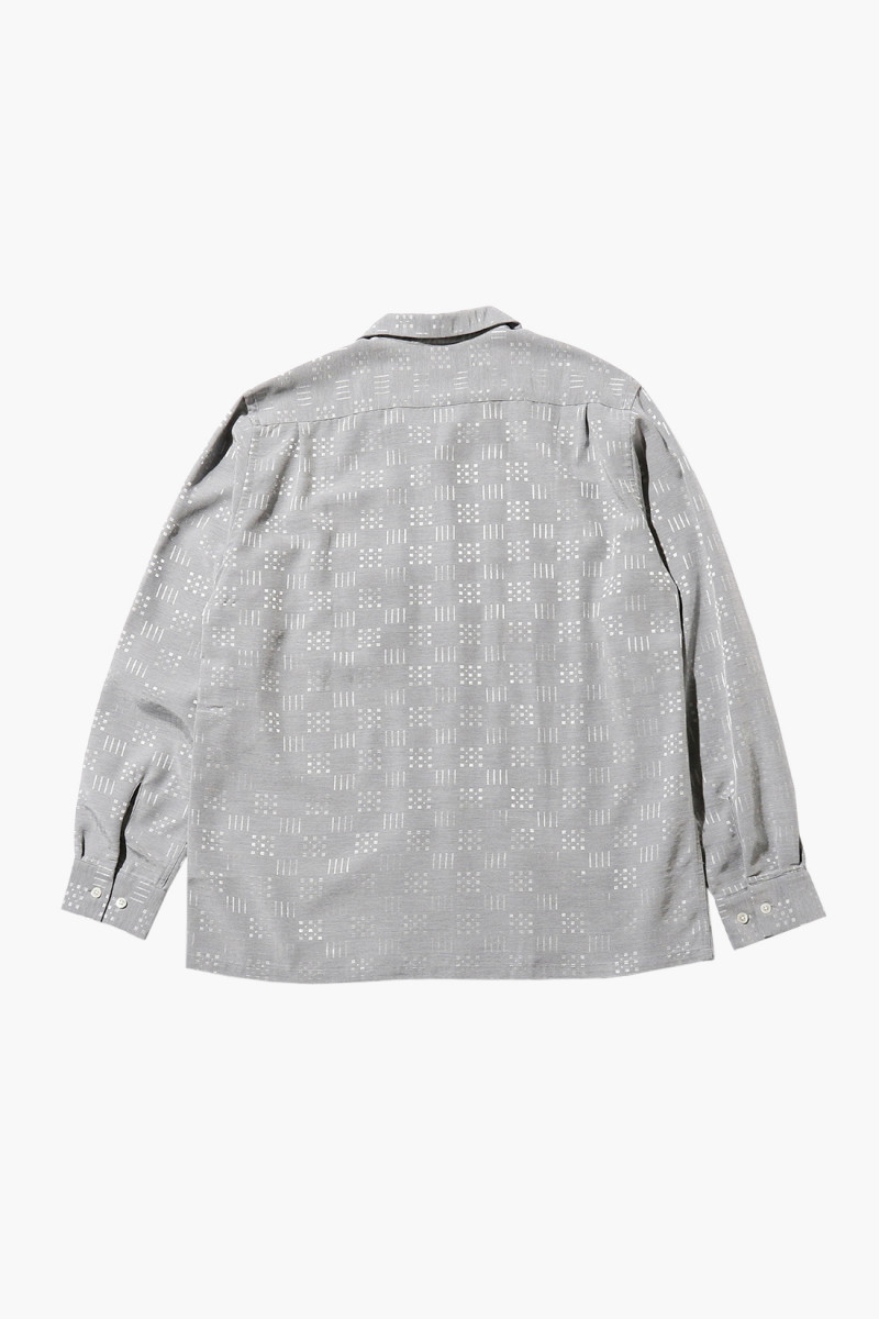 Open collar shirt jacquard Grey 15