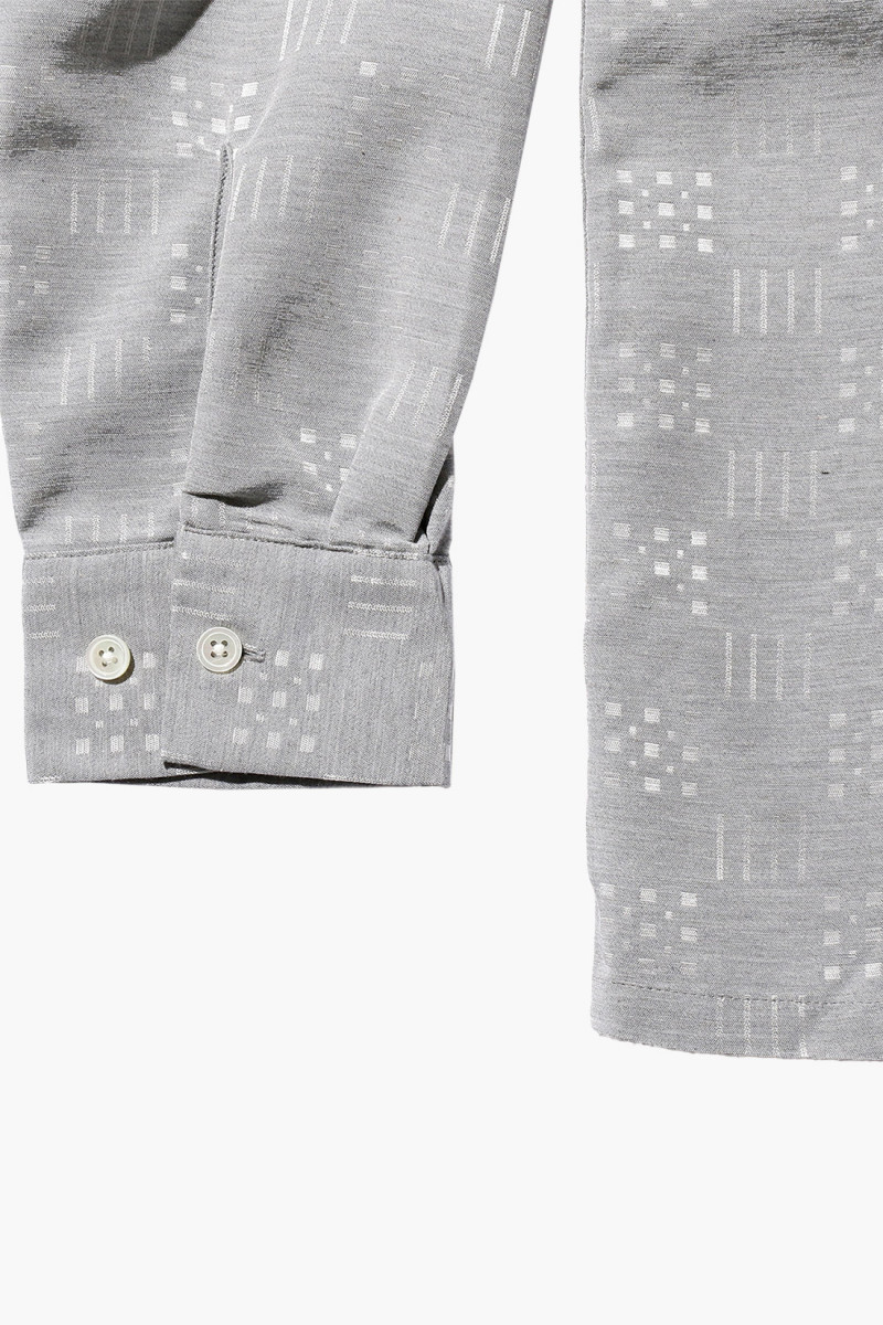 Open collar shirt jacquard Grey 15