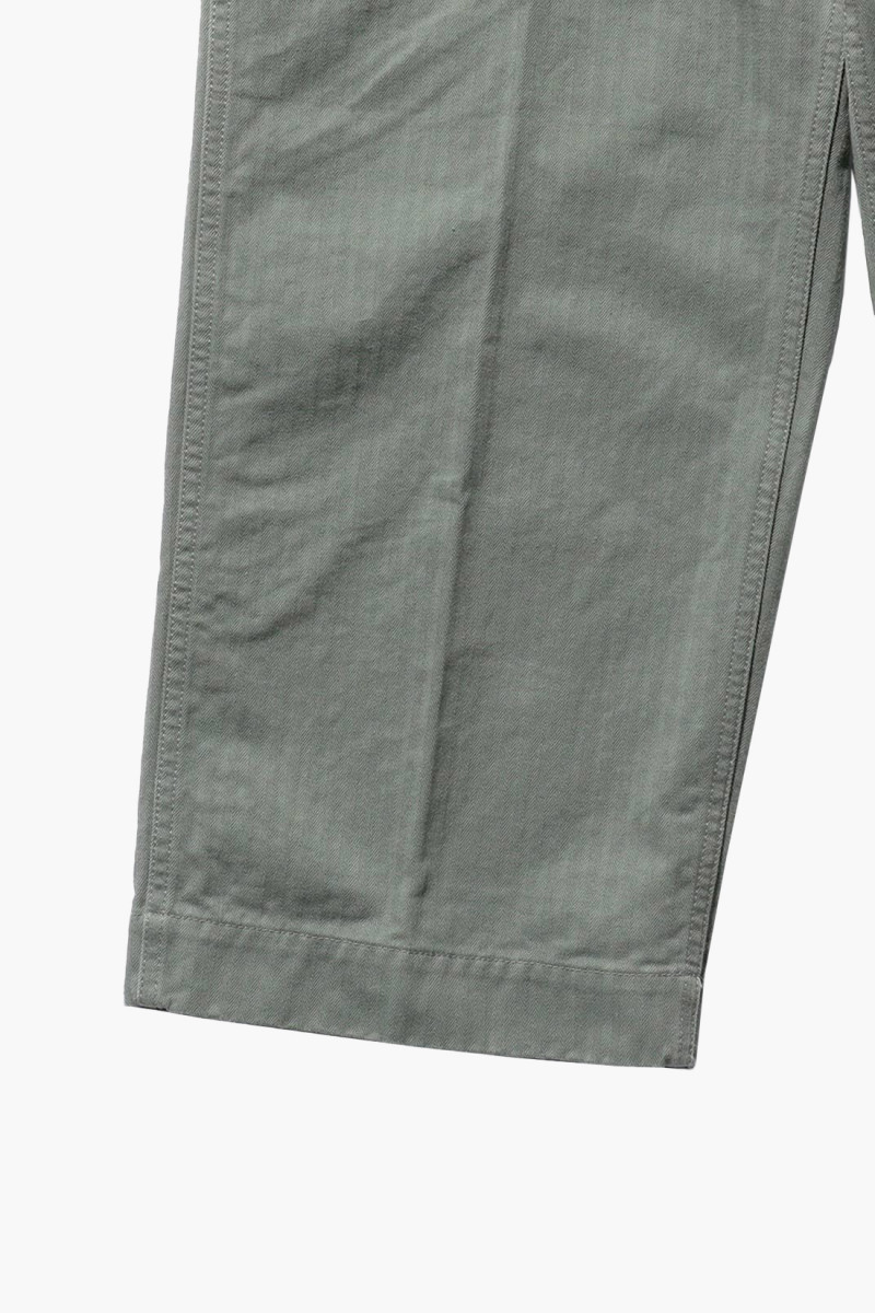 Mil trousers herringbone Sage