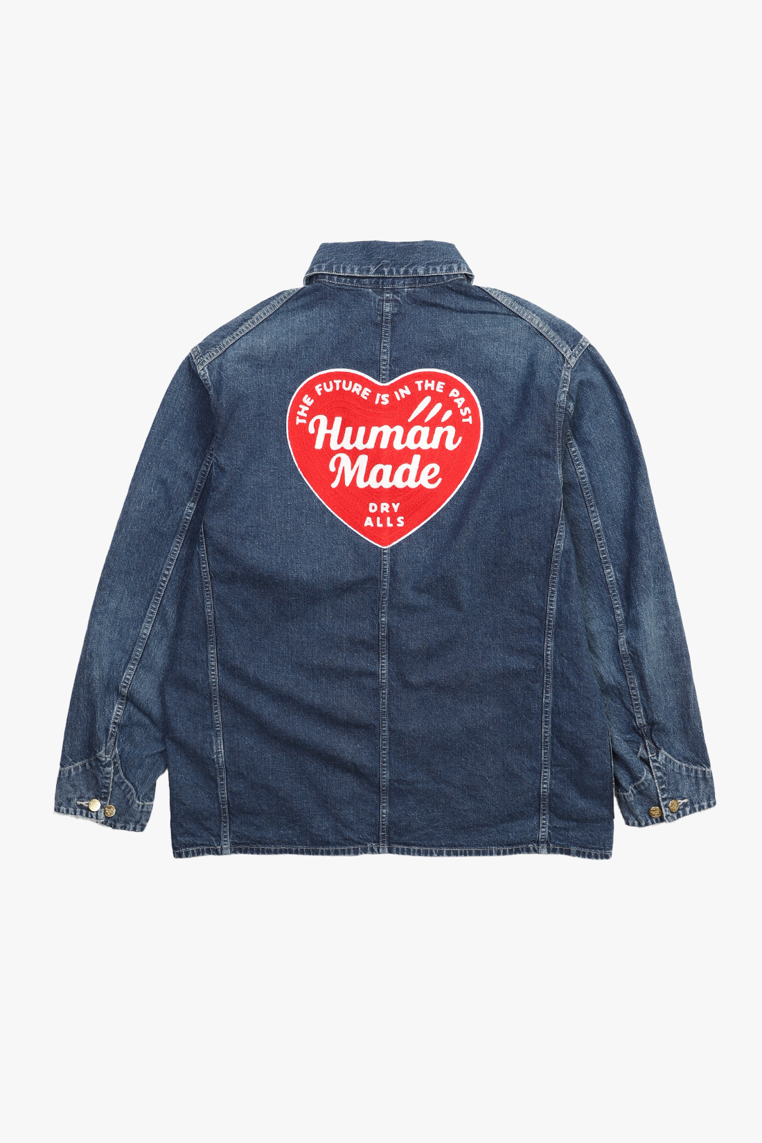 Human made Denim coverall jacket Indigo - GRADUATE STORE