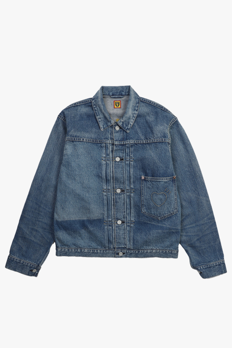 Denim work jacket Indigo