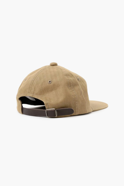 Beams plus 6 panel herringbone Khaki - GRADUATE STORE