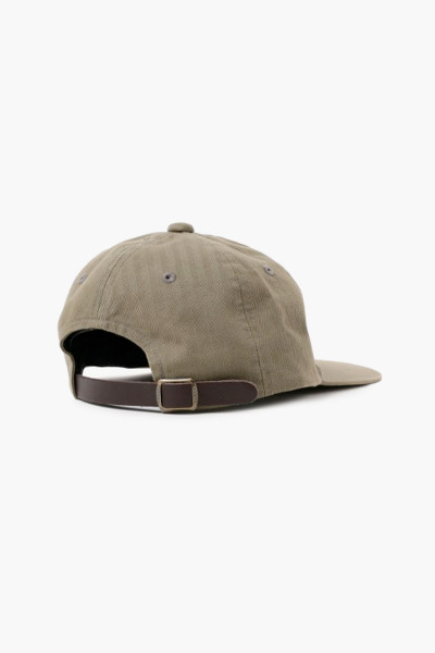 Beams plus 6 panel herringbone Olive - GRADUATE STORE