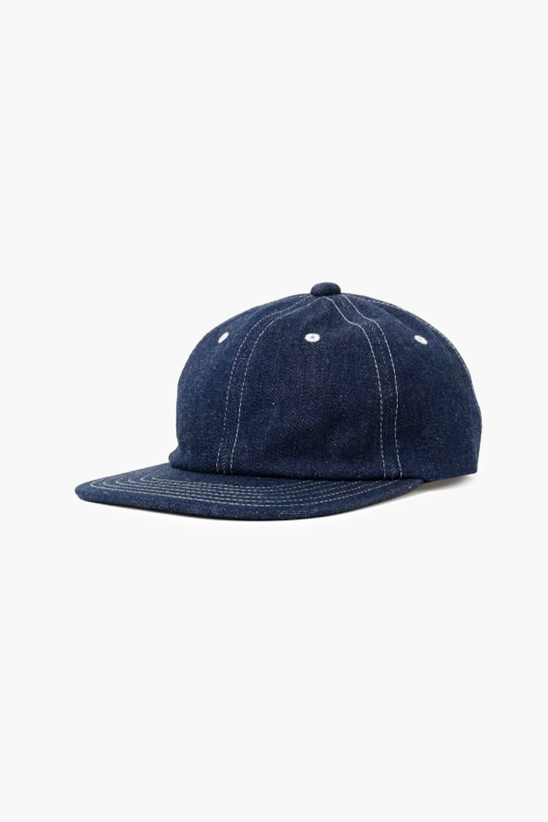 6 panel herringbone Indigo