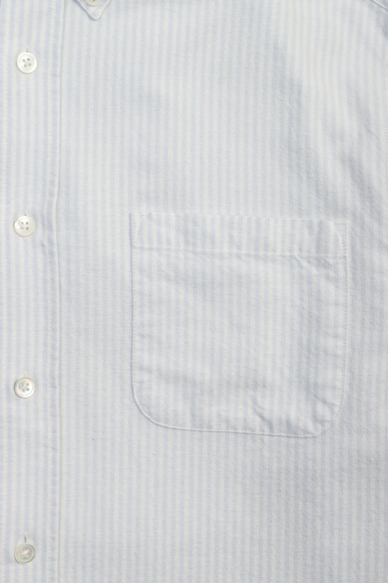 Brushed oxford stripe Light blue