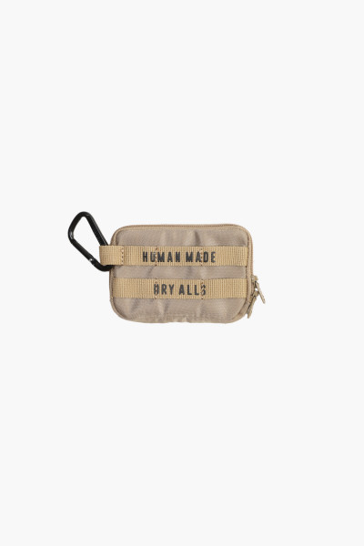 Human made Military card case hm28gd019 Beige - GRADUATE STORE