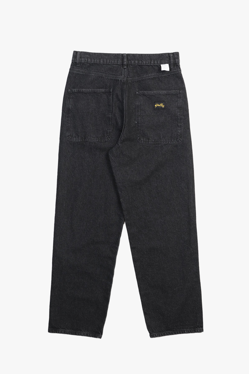 Wide 5 pant denim Charcoal