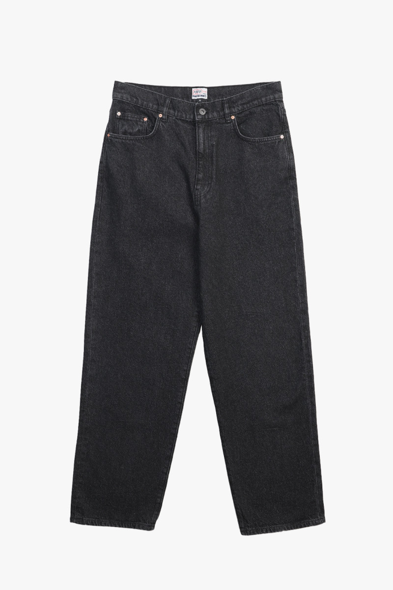 Wide 5 pant denim Charcoal