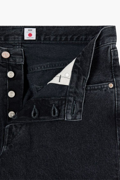 Edwin Regular tapered denim black Dark used - GRADUATE STORE