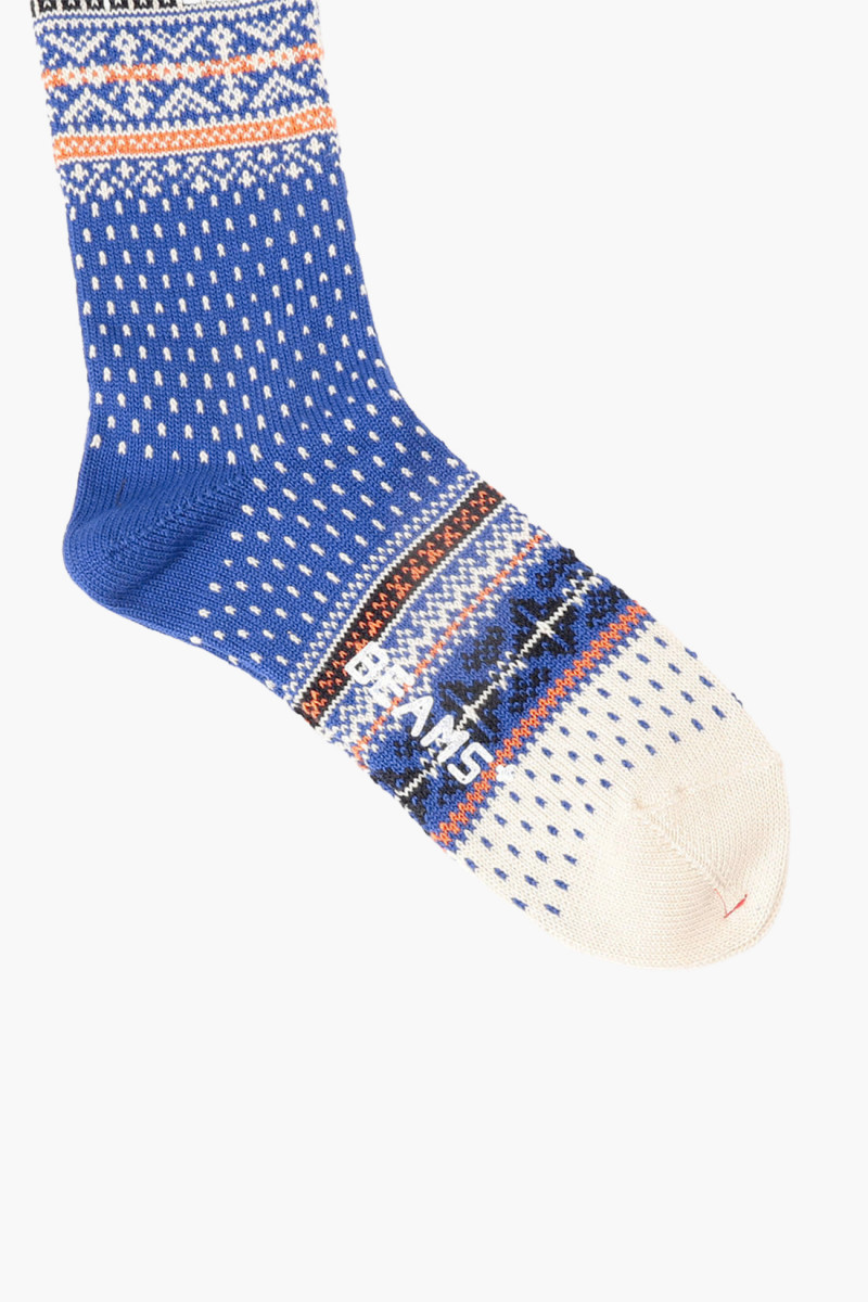 Nordic socks Blue base