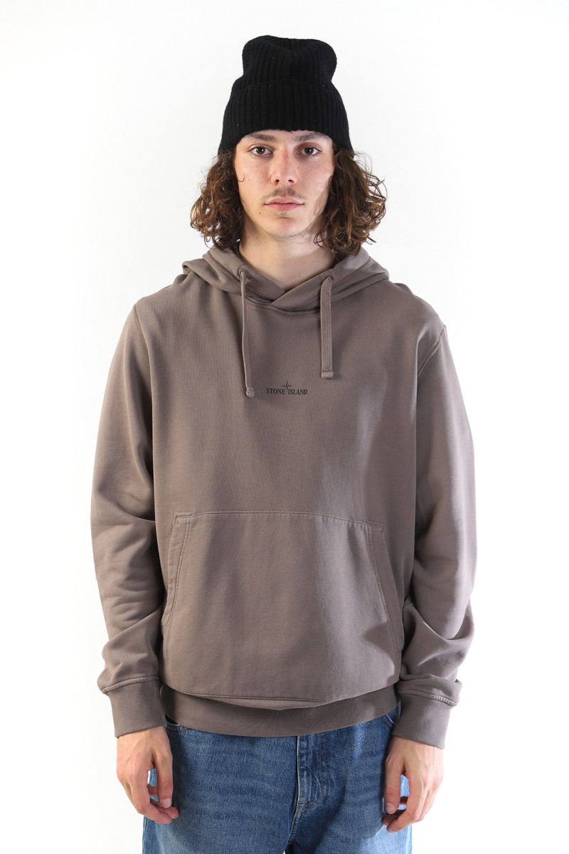 66283 logo hooded sweat v0075 Noce