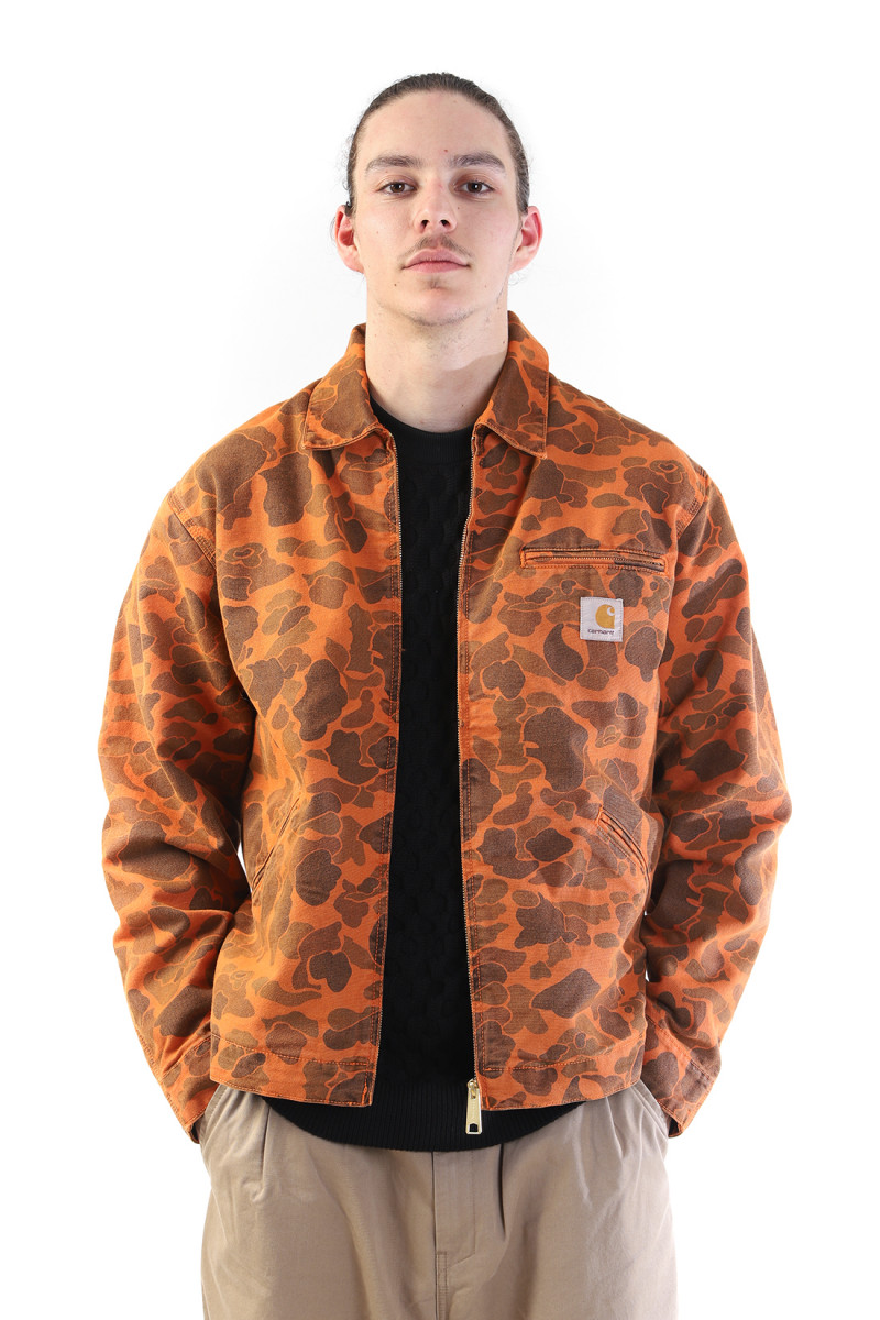 Duck detroit jacket camo Green/tumeric