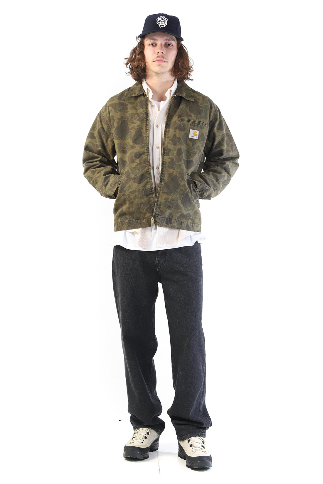 Duck detroit jacket camo Green/office green