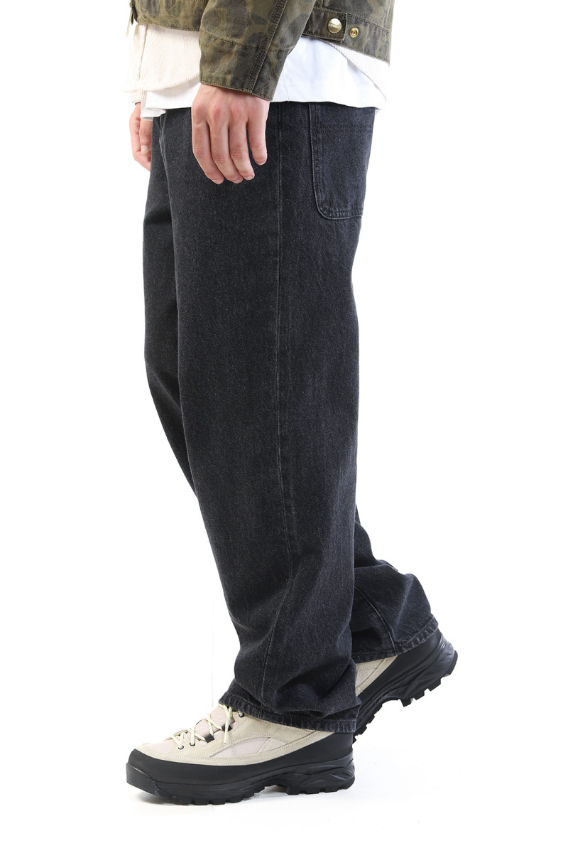 Wide 5 pant denim Charcoal