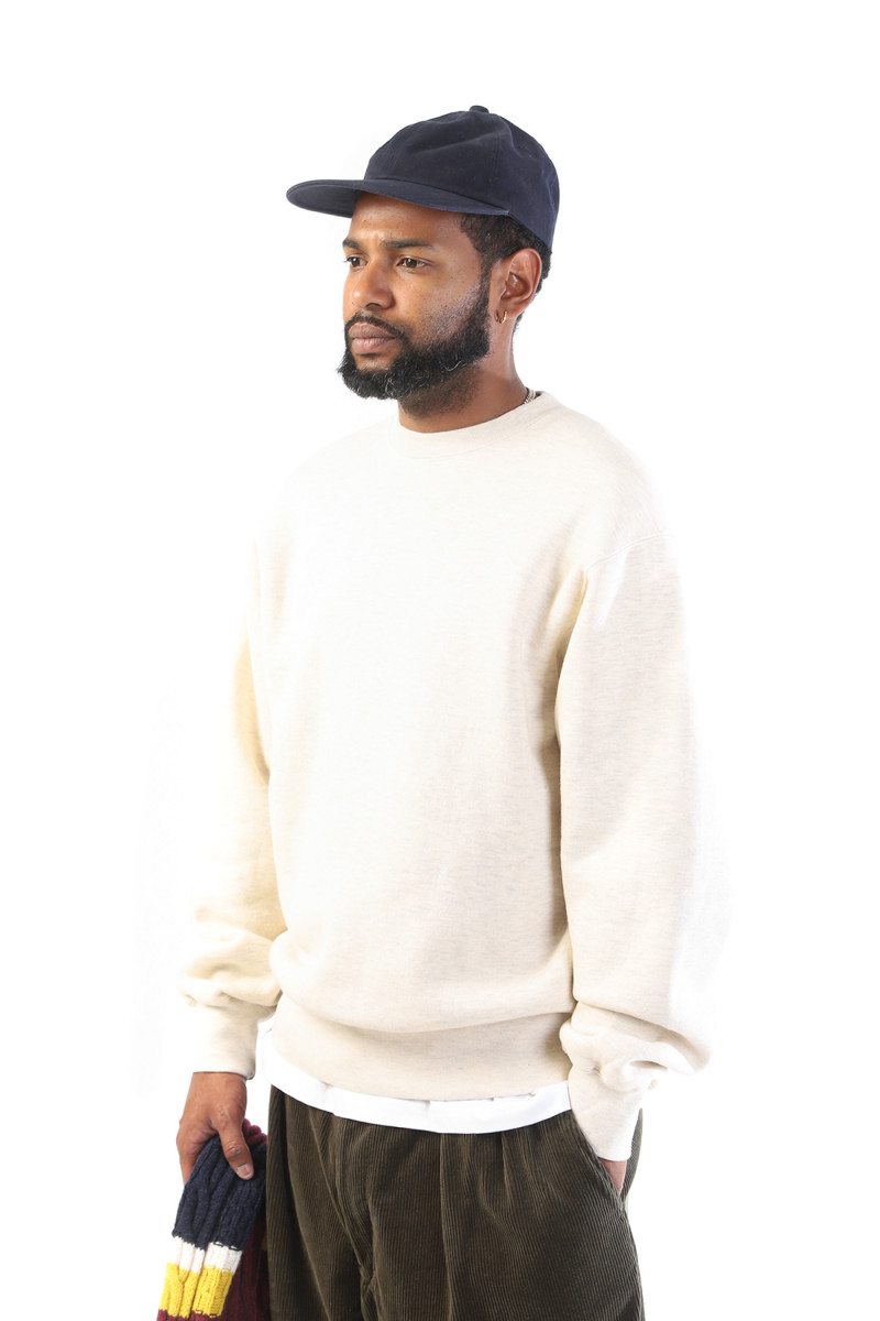 Crew sweat Oatmeal 09