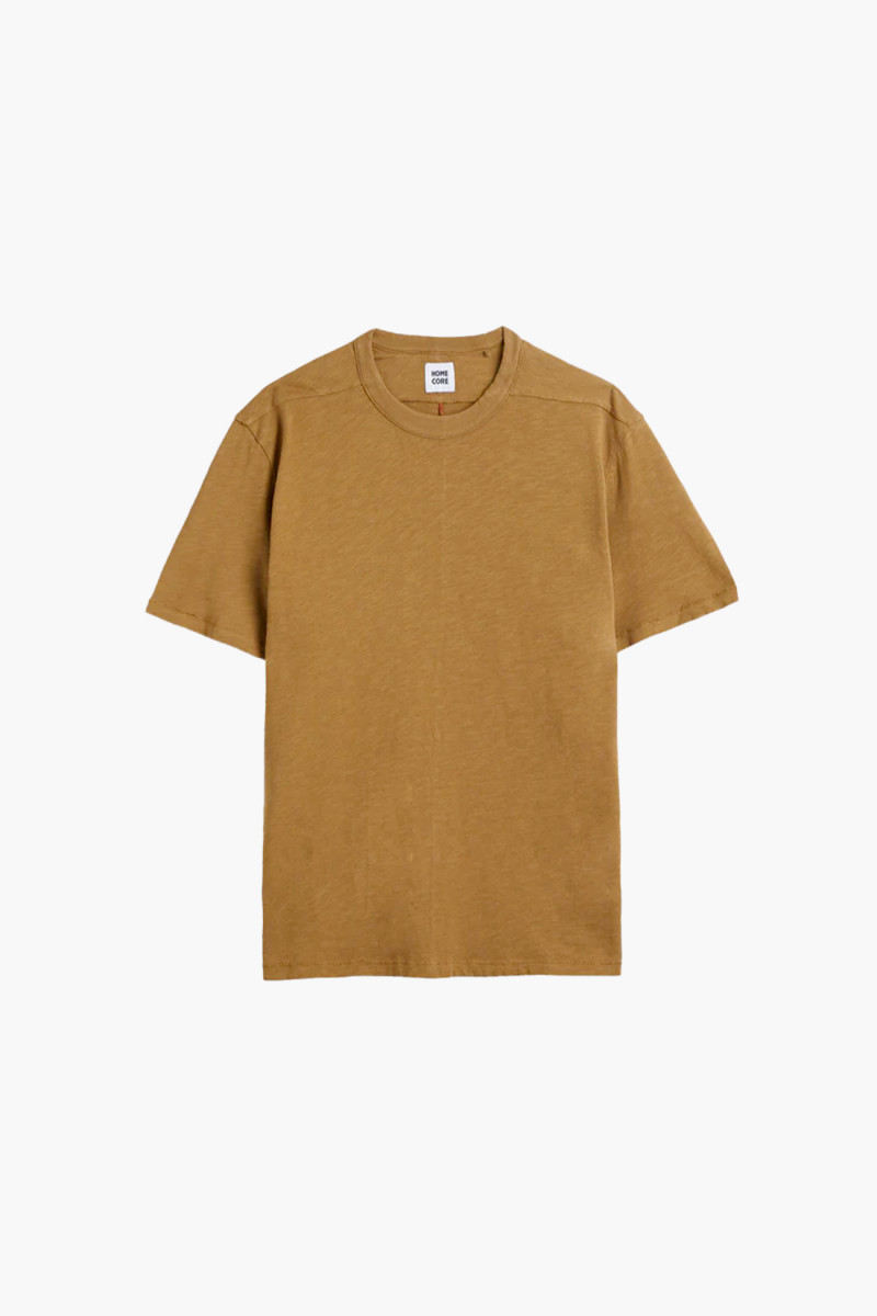 Rodger bio tee Coconut brown