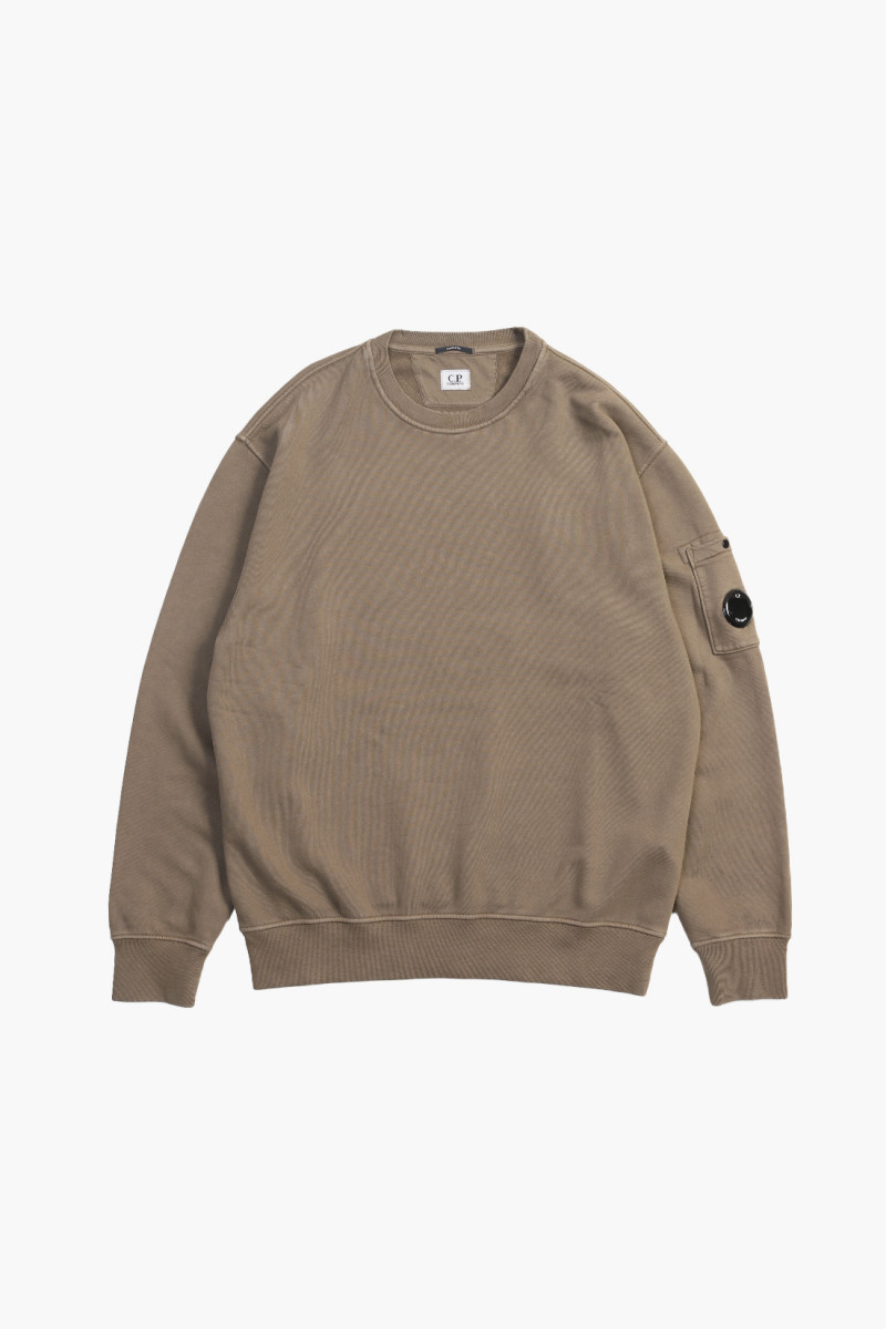 Emerized diagonal sweater Walnut