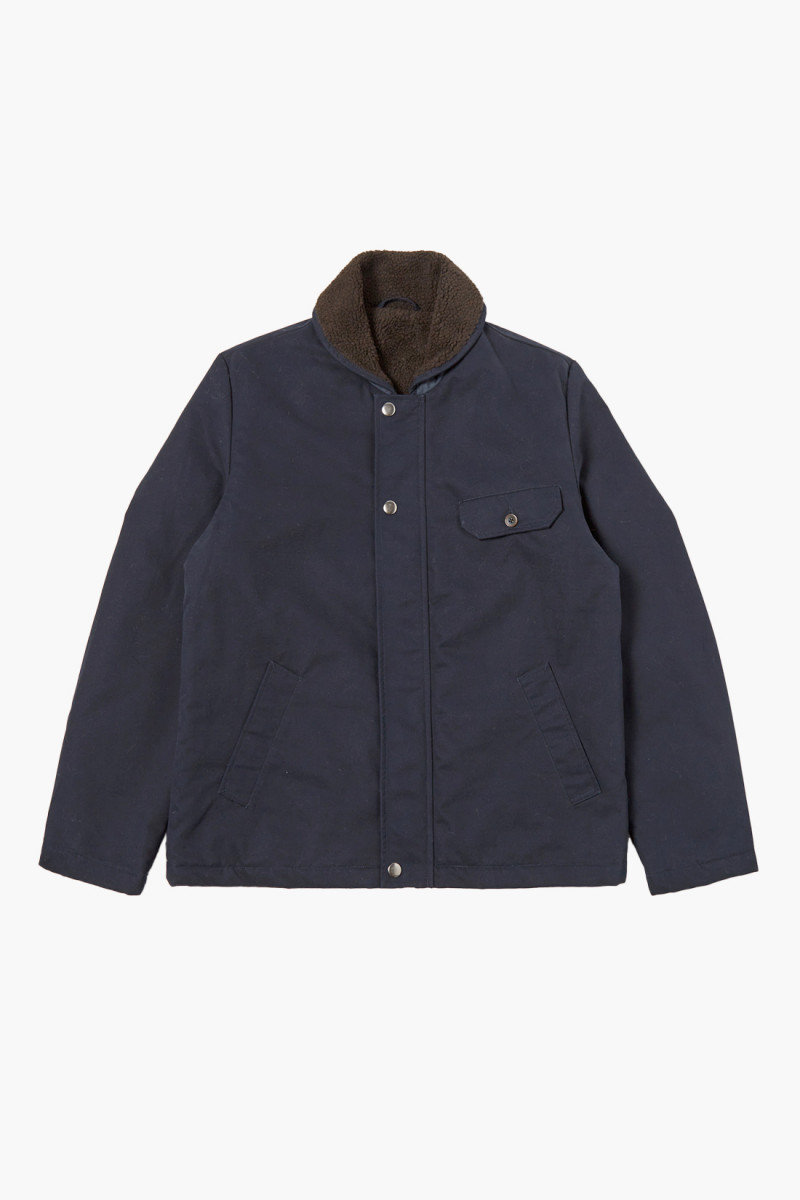 Reversible n1 jacket Navy / brown