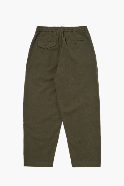 Universal works Oxford pant soft wool Olive - GRADUATE STORE