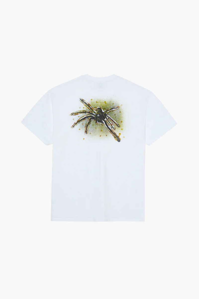 Tee | green spider White