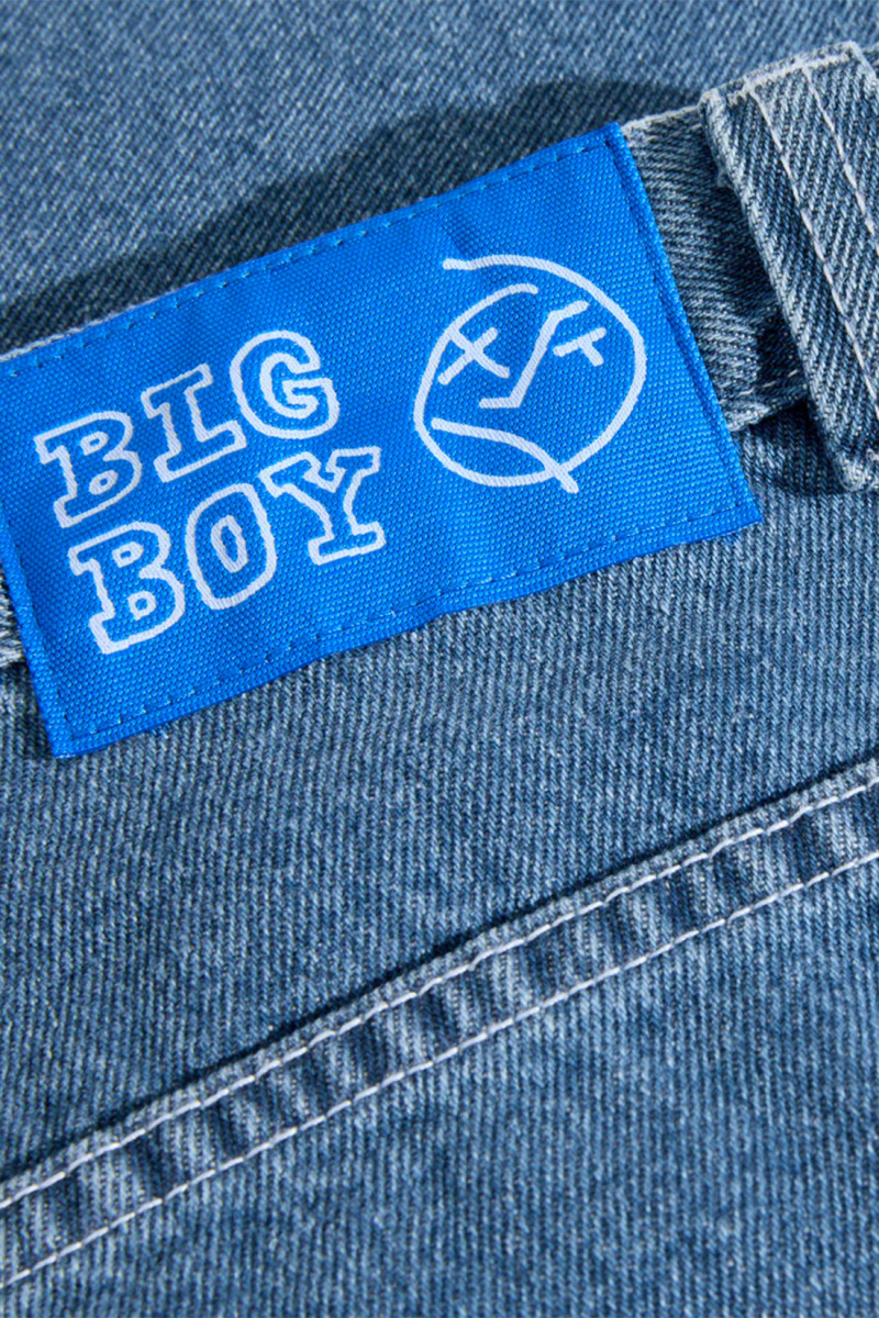 Big boy work pants Blue wash