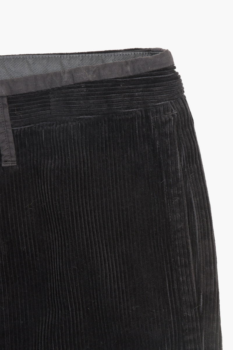 32604 regular pant cord v0029 Nero