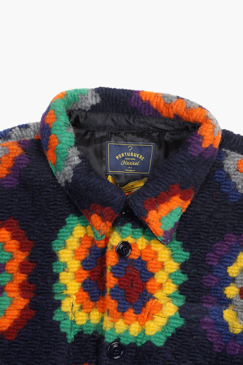 Grandmas quilt overshirt Multi