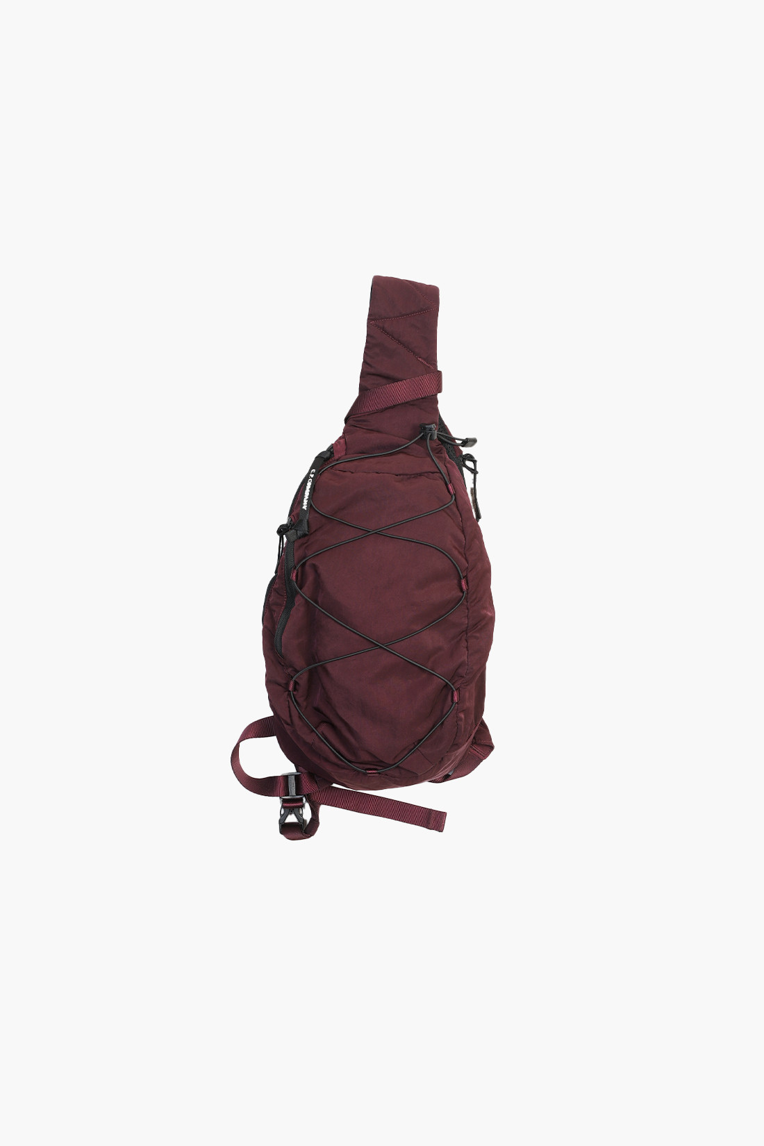 Nylon b crossbody rucksack Potent purple