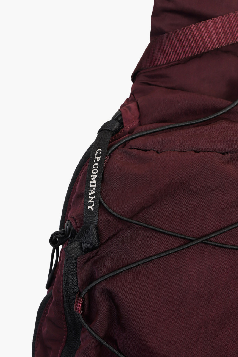 Nylon b crossbody rucksack Potent purple