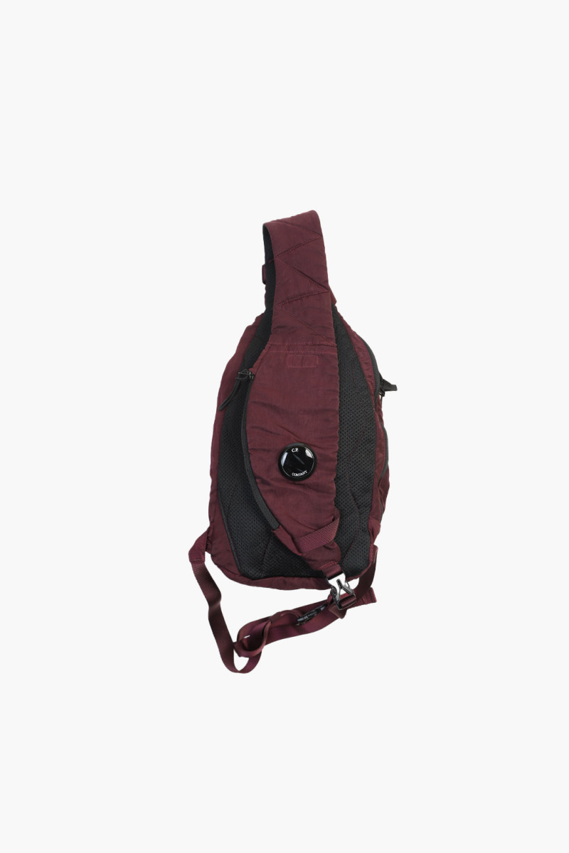 Nylon b crossbody rucksack Potent purple