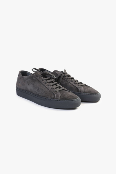 Common projects Original achille suede Charcoal - GRADUATE STORE