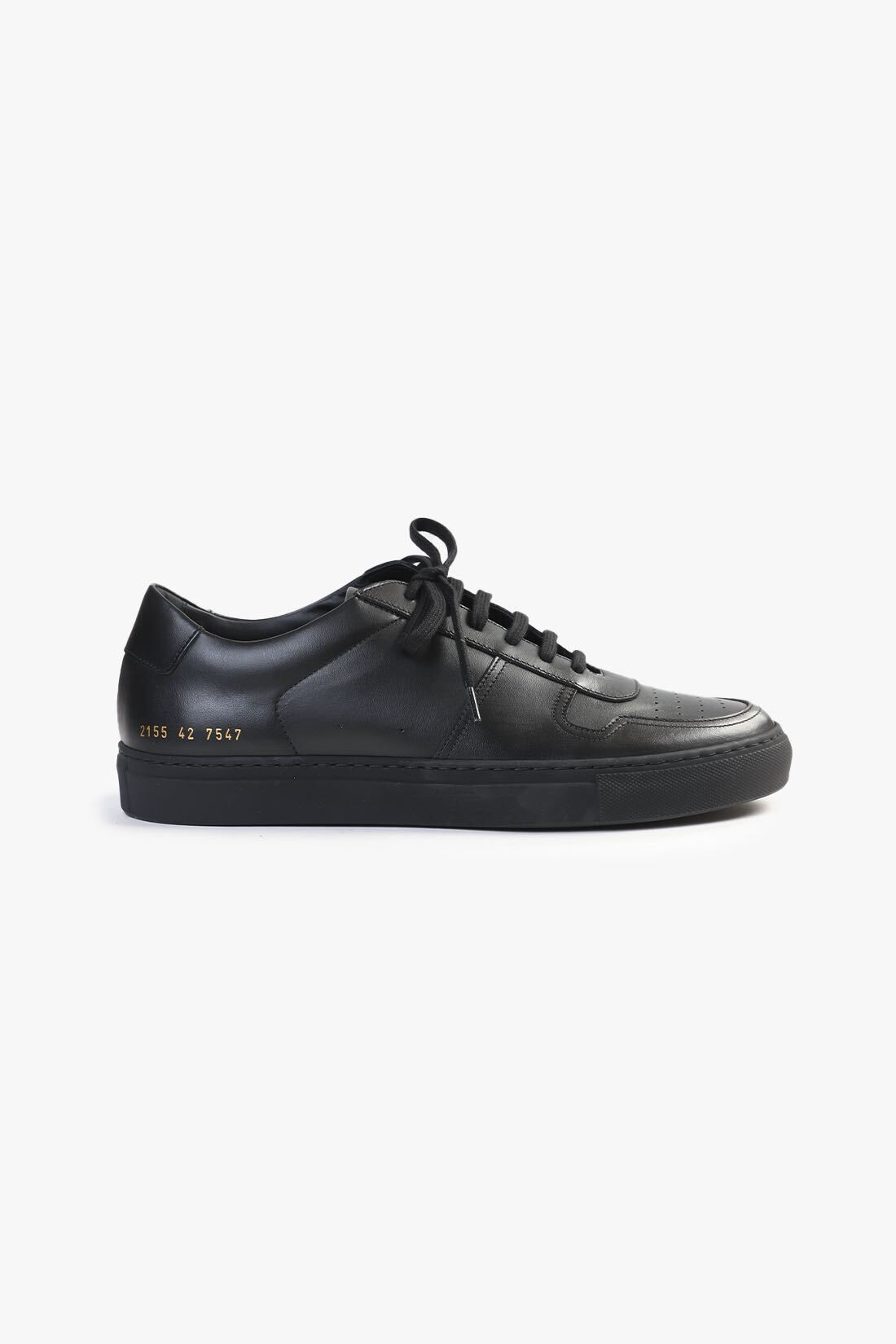 Common projects Bball low leather Black GRADUATE STORE