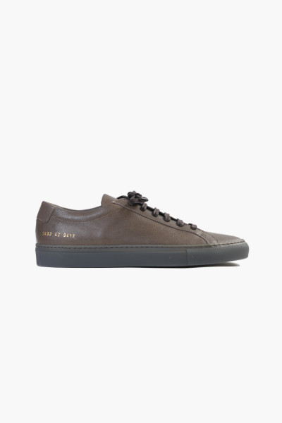 Achille fw24 low Dark brown