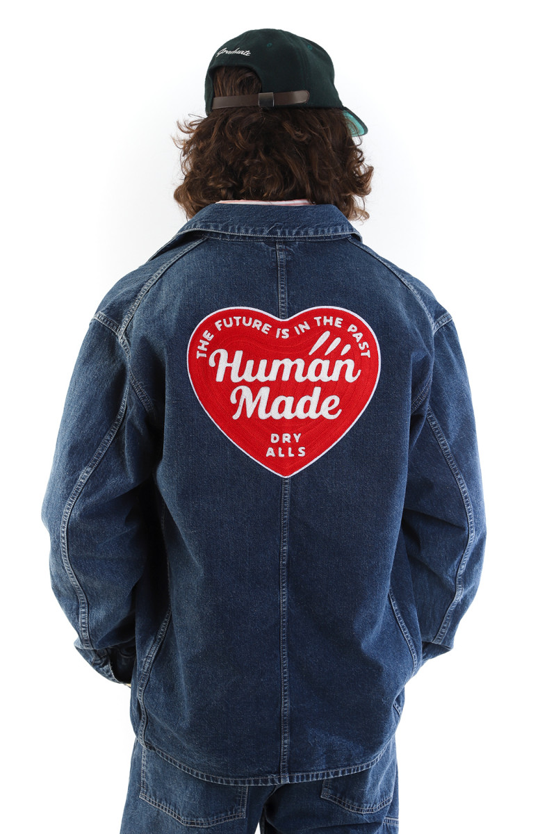 Denim coverall jacket Indigo