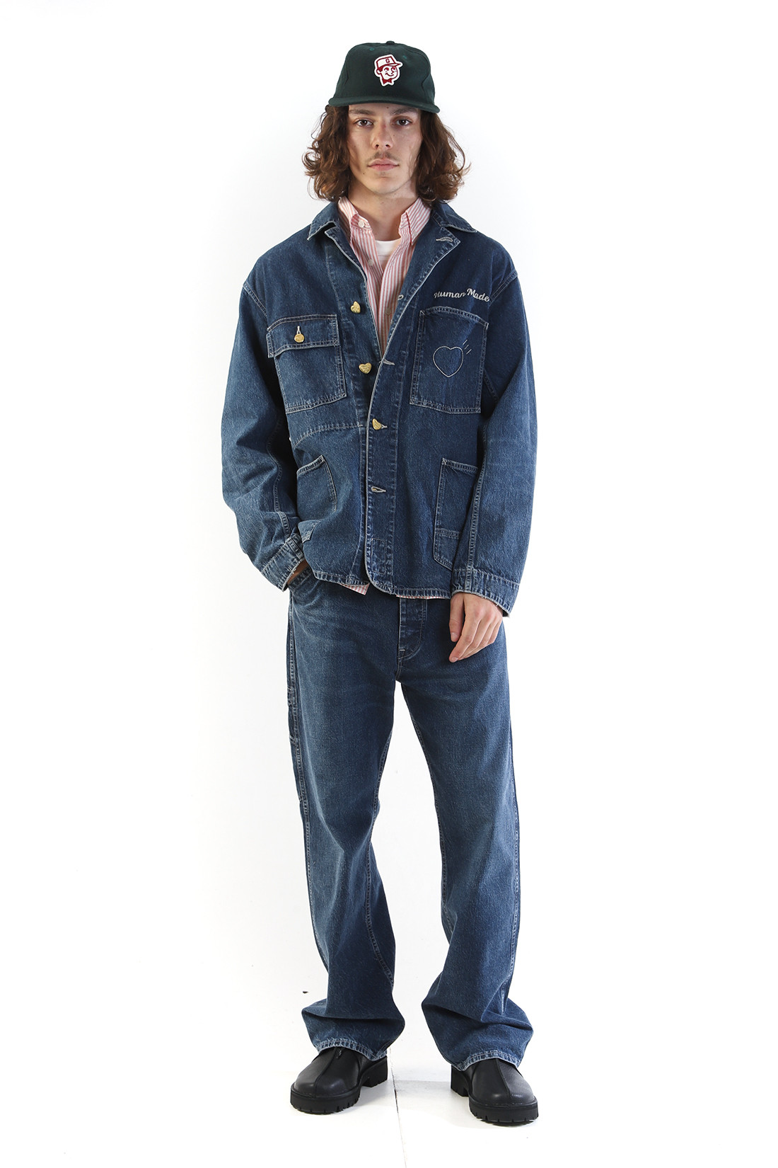 Denim work pants Indigo