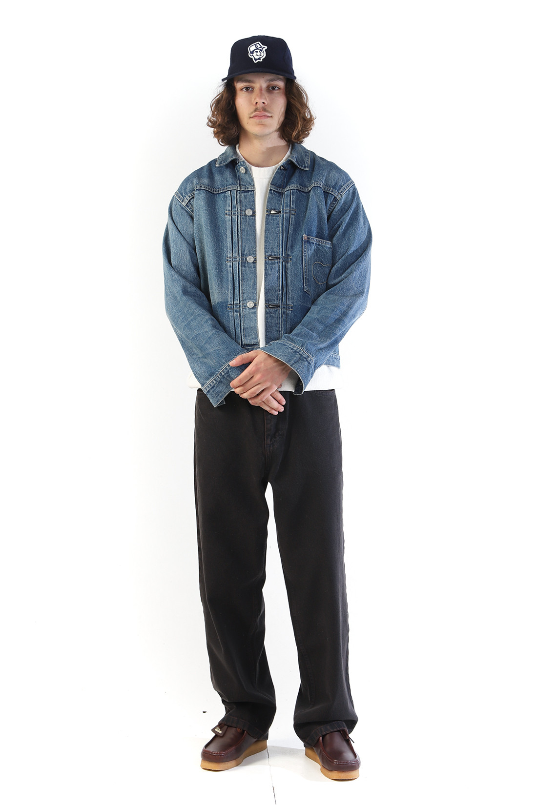 Denim work jacket Indigo