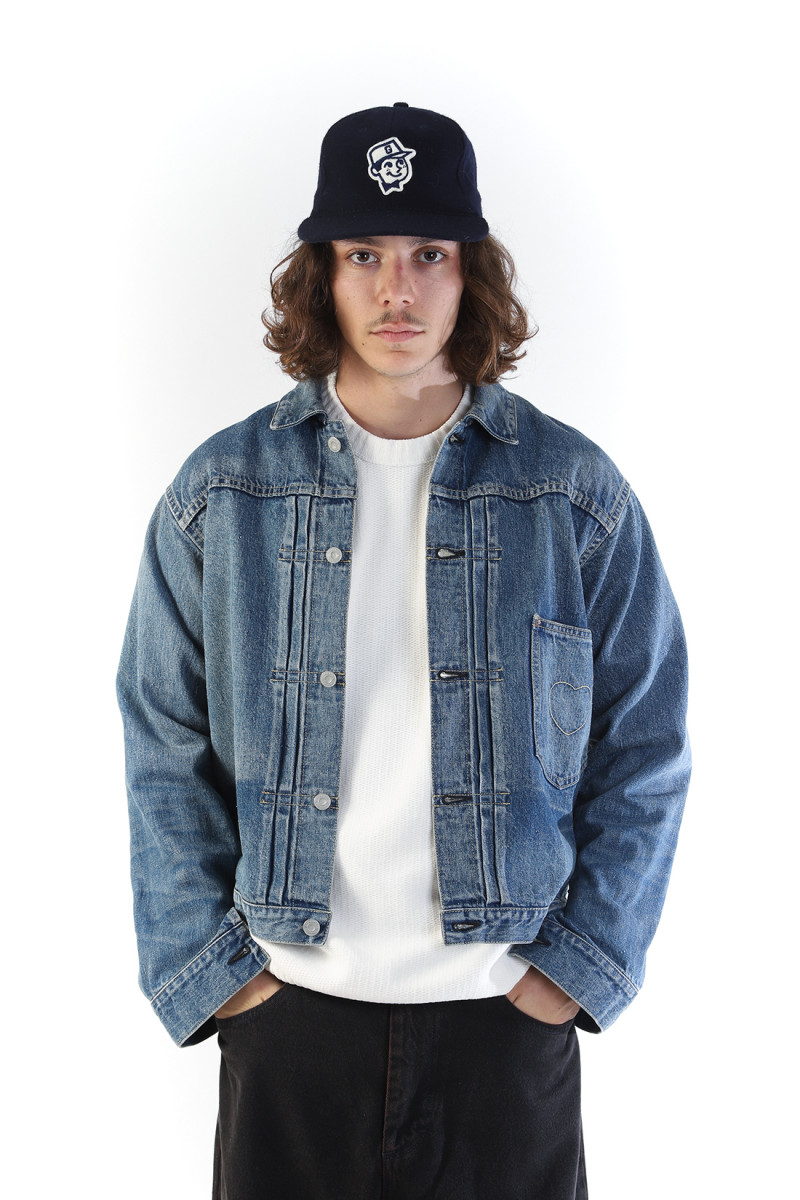 Denim work jacket Indigo