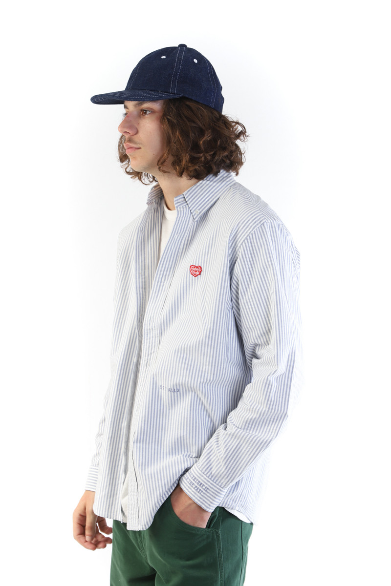 Striped oxford bd shirt Blue