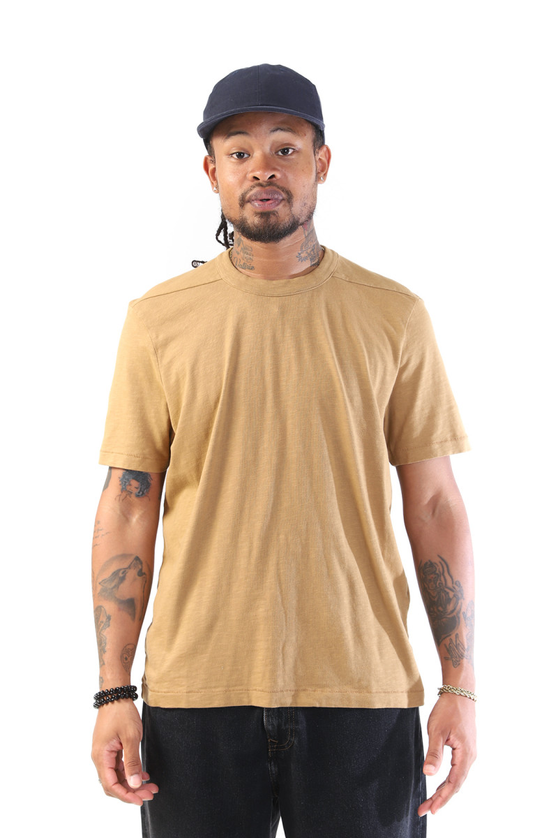 Rodger bio tee Coconut brown