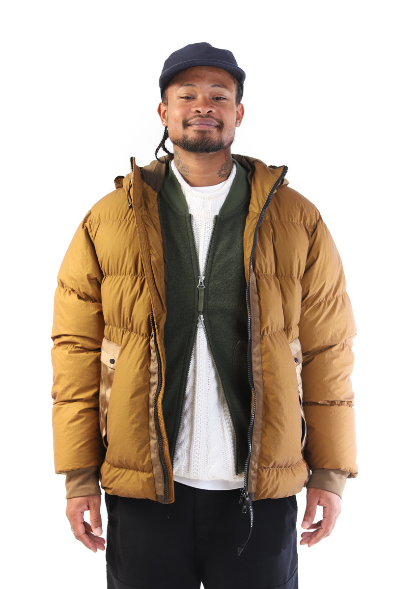 Down jacket Toffee