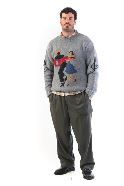 Bluto knit Grey