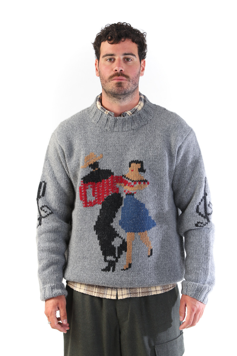 Bluto knit Grey