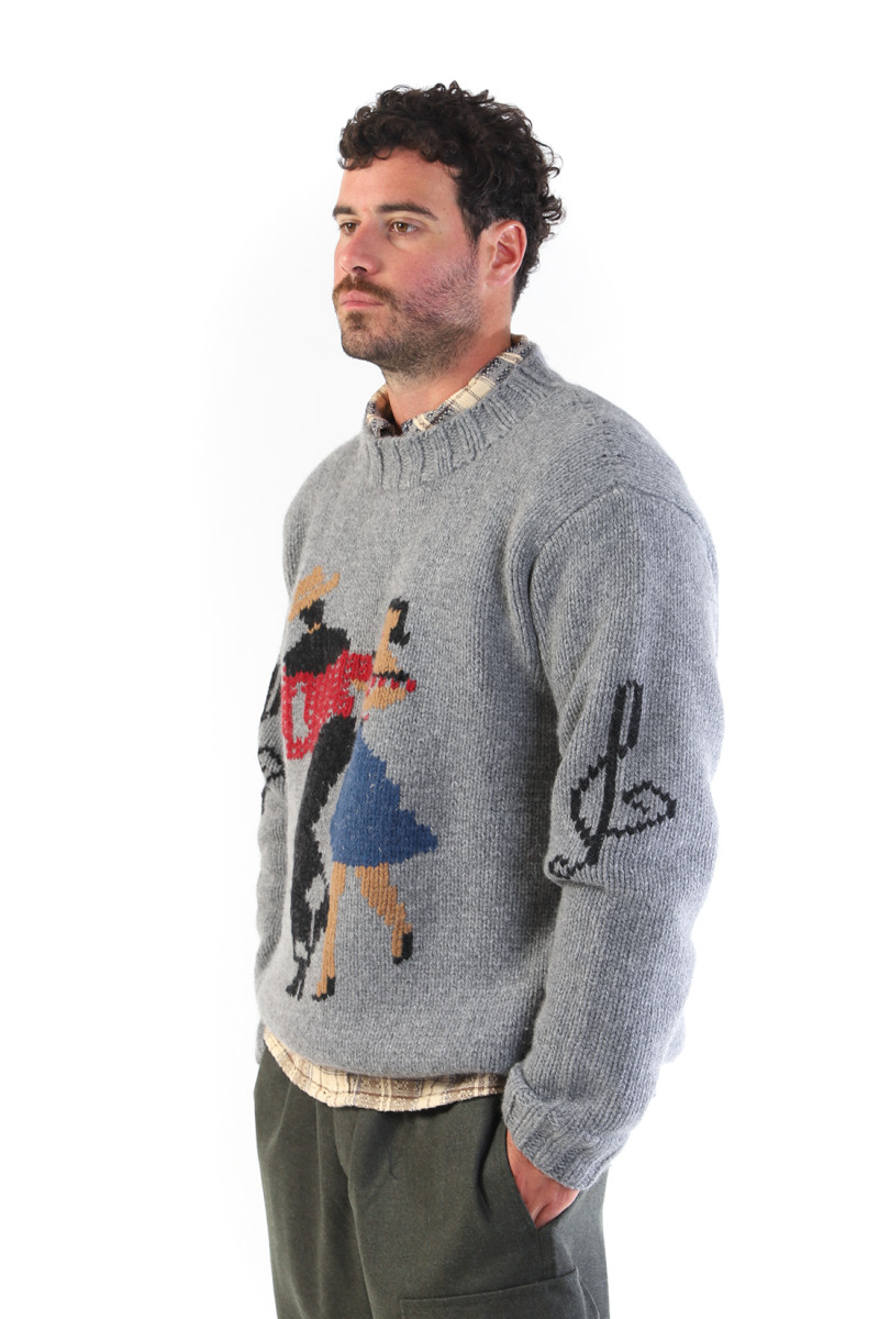 Bluto knit Grey