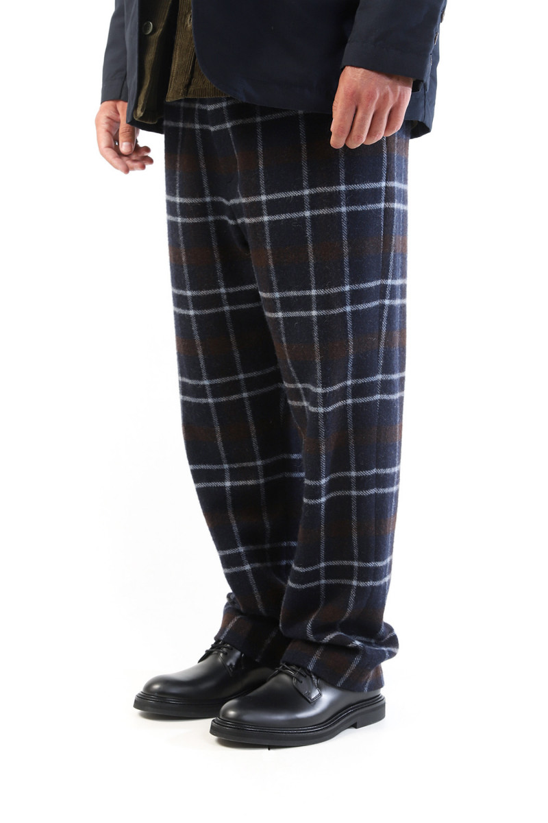 Men's pant Navy/ burgundy