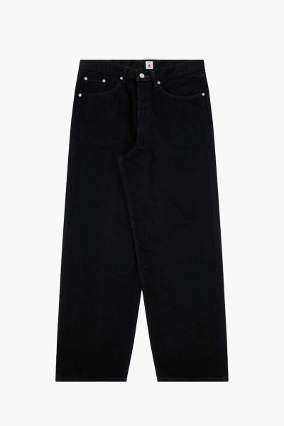 Wide pant kaihara Black