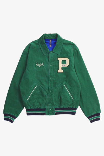 Reversible letterman jacket...