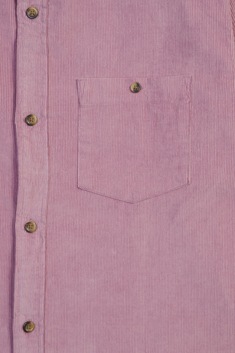 Corduroy ls shirt Purple