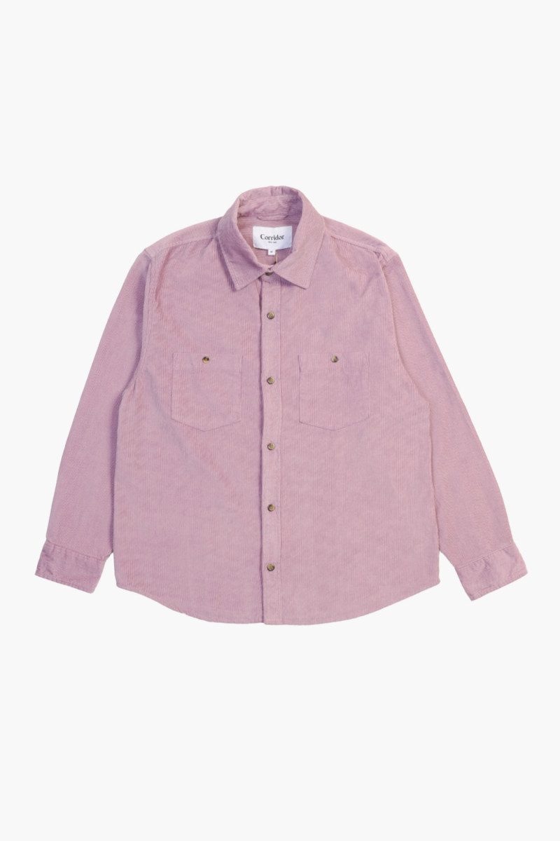 Corduroy ls shirt Purple