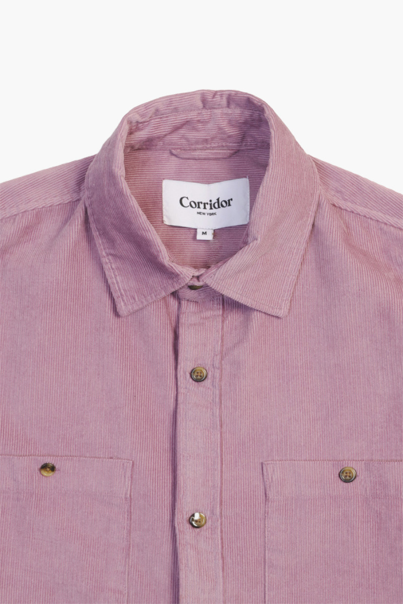 Corduroy ls shirt Purple